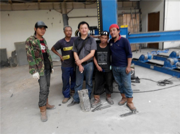 Indonesia client - Pipe welding project