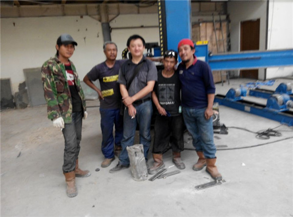 Indonesia client - Pipe welding project