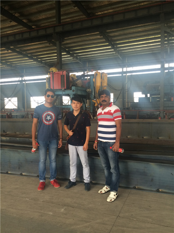 India client - H beam welding line