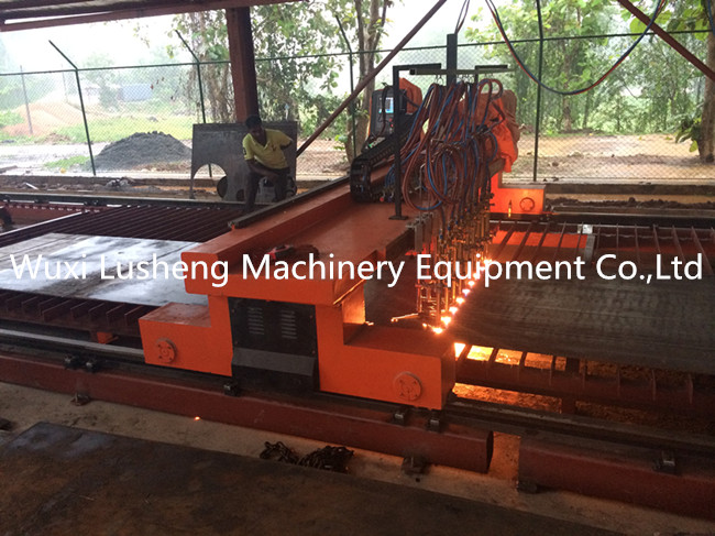 H beam multi-head cnc flame cutting machine